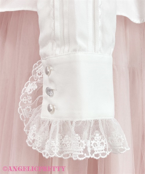 Jewelry Blouse - White