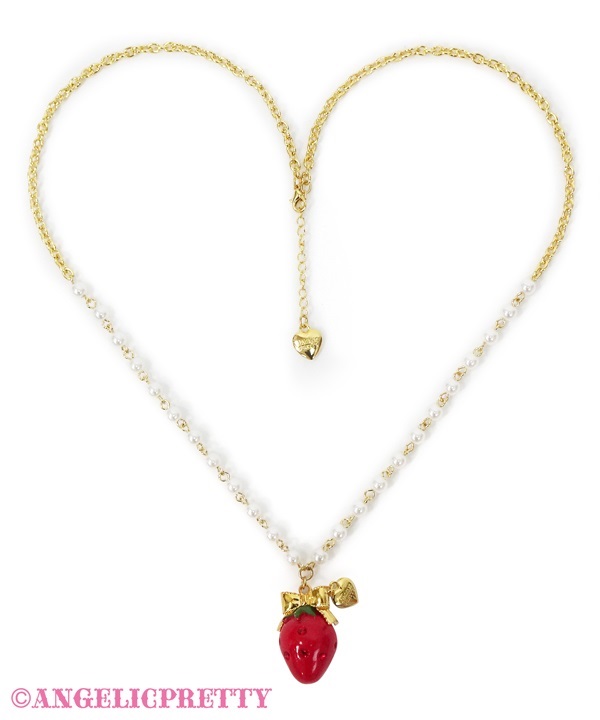Juicy Berry Necklace - Red