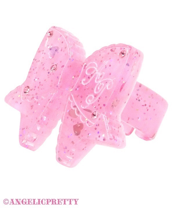 Kirameki Ribbon Ring - Pink