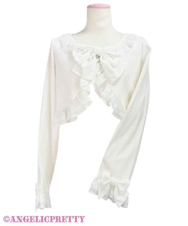 Lady Princess Cut Bolero - White