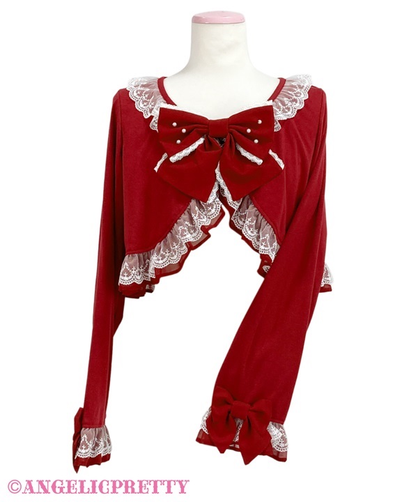 Lady Princess Cut Bolero - Wine