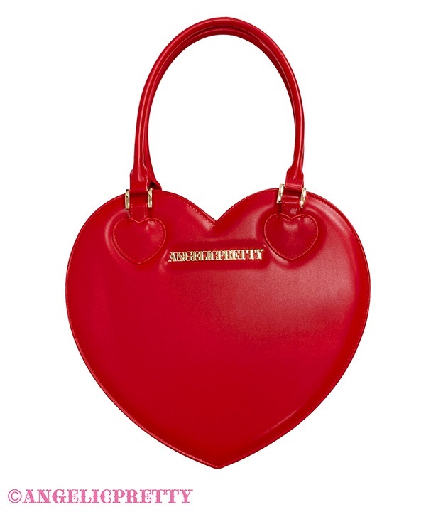 Love Heart Tote Bag - Red