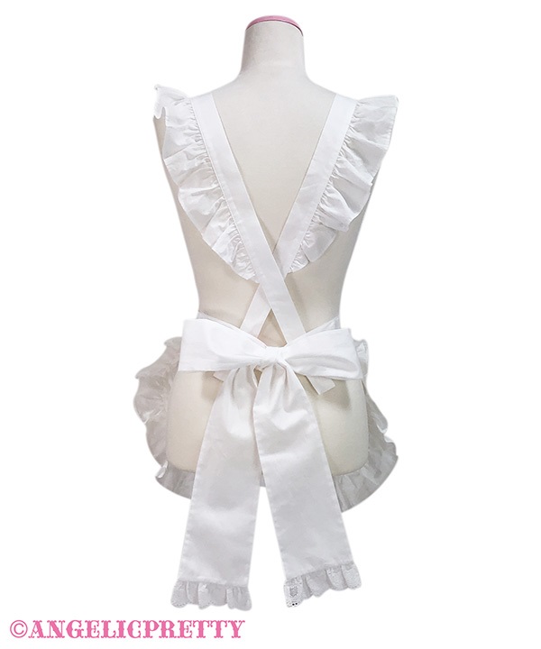 Lovely Heart Apron - Pink [252D02-160075-pk] - $180.00