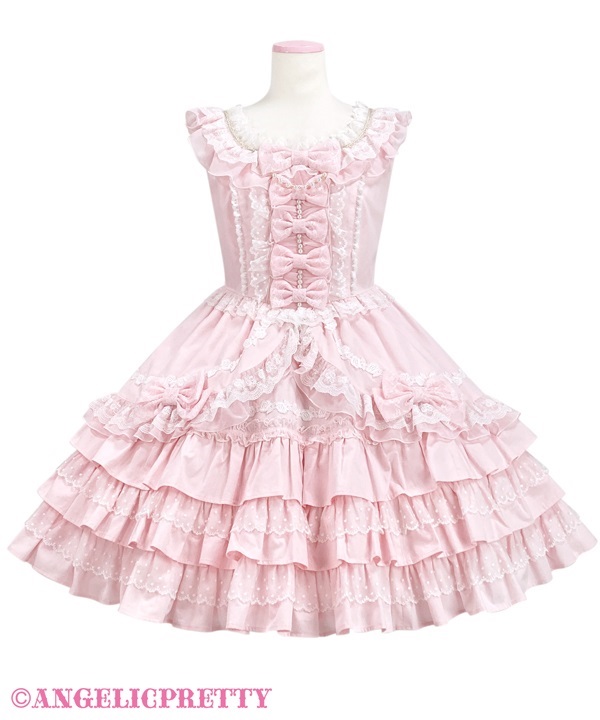 Lovely Princess Jumperskirt - Pink