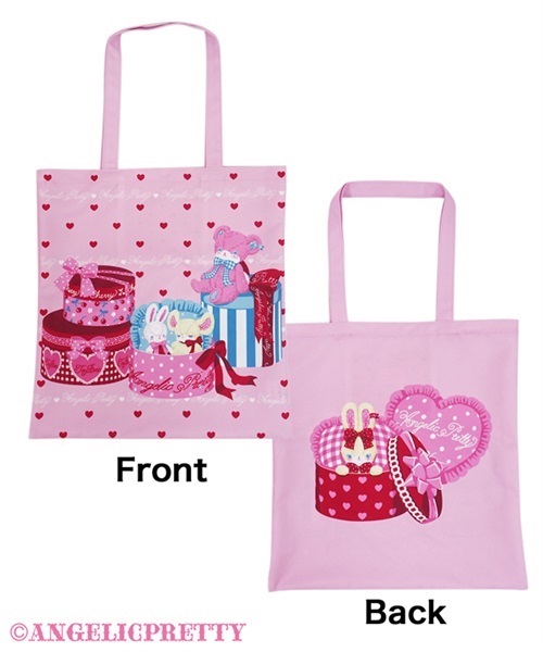 Lovely Toybox Tote Bag - Pink