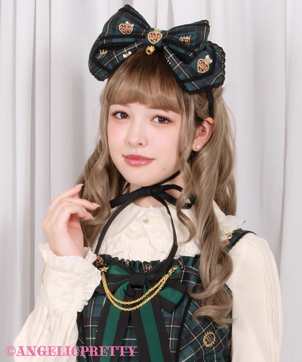 Lyrical Bunny College Ribbon Headdress - Ivory