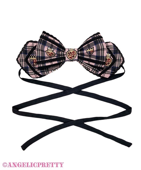 Lyrical Bunny College Ribbon Headdress - Pink (instore only)