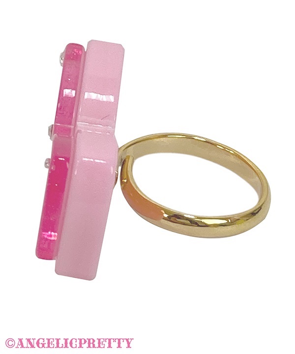 Macaron Ribbon Ring - Sax