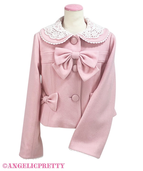 Madonna Short Coat - Pink