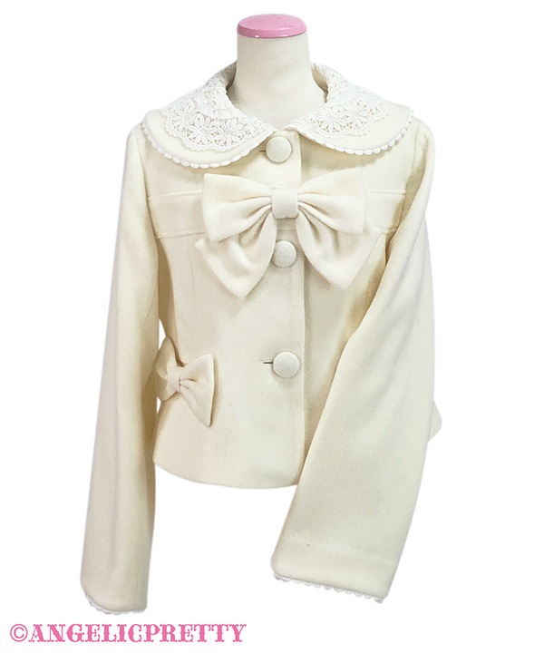 Madonna Short Coat - White