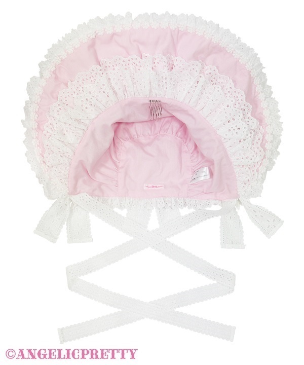 Margaret Dream Bonnet - Pink - Click Image to Close