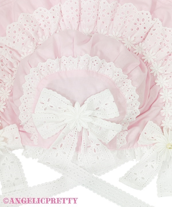 Margaret Dream Bonnet - Pink - Click Image to Close