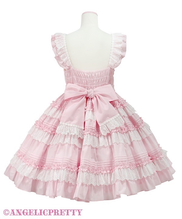 Margaret Dream Jumperskirt - Pink - Click Image to Close