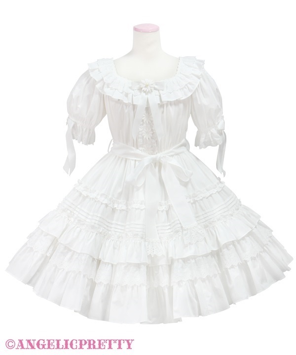 Margaret Dream One Piece - White