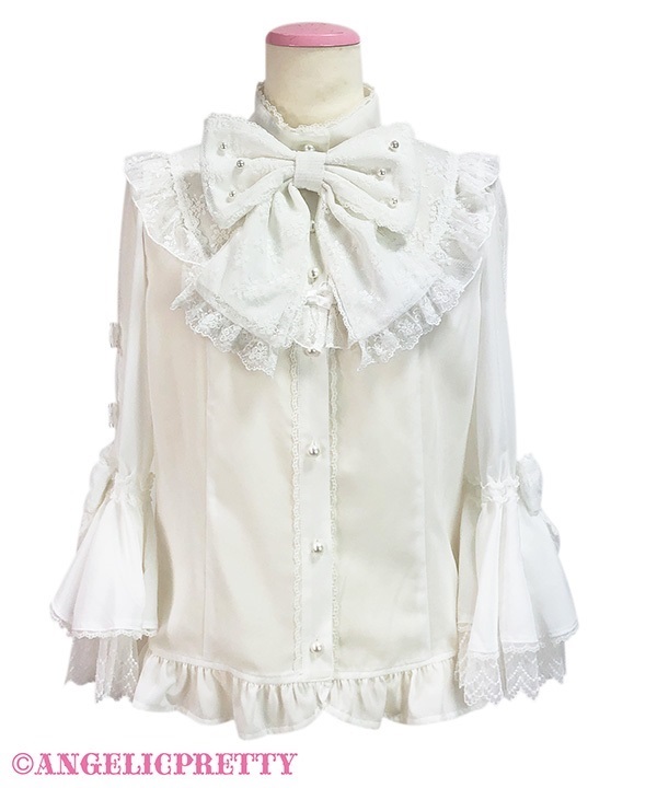 Masquerade Princess Blouse - White