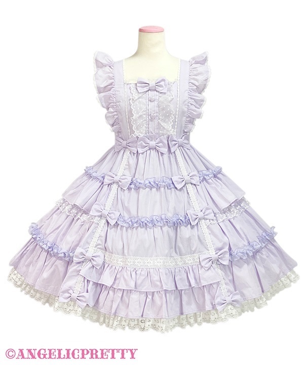 Melody Frill Jumperskirt - Lavender
