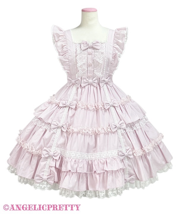 Melody Frill Jumperskirt - Pink