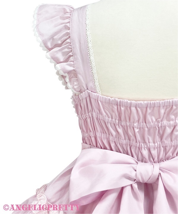 Melody Frill Jumperskirt - Pink - Click Image to Close