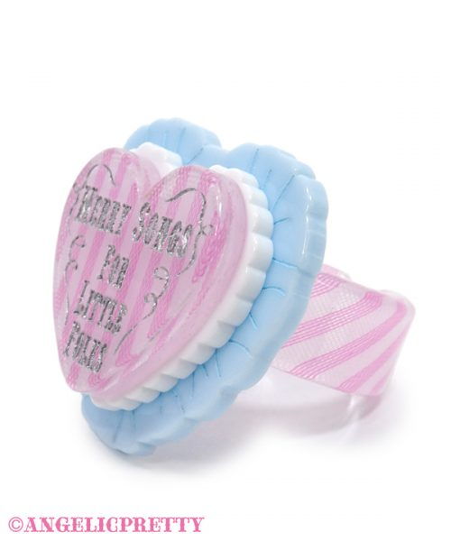 Melody Toys Heart Ring - Pink x Sax