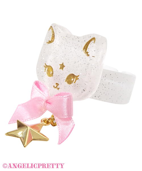 Milk Cat Ring - Pink