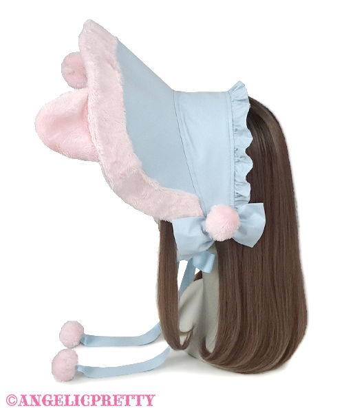 Nakayoshi Bunny Bonnet - Red