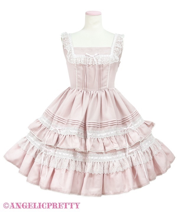 Nostalgic Story Jumperskirt - Pink