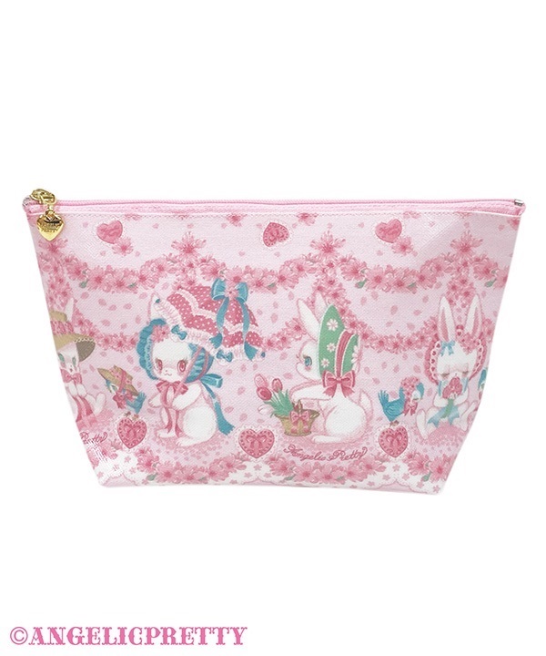 Ohanami Bunny Pouch - Pink