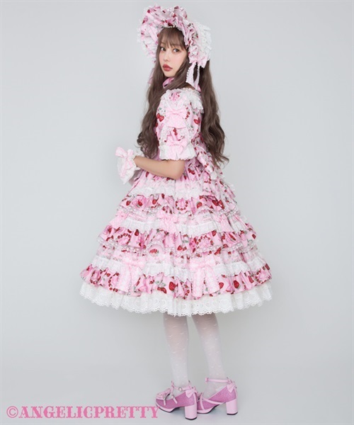 Omekashi Berry Dress Set - Pink