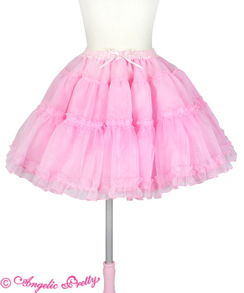 Organdy Pannier - Pink