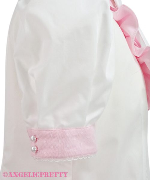 Oshama Frill Blouse - Pink