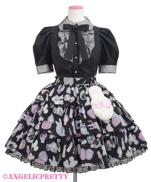 Oshama Frill Blouse - Pink