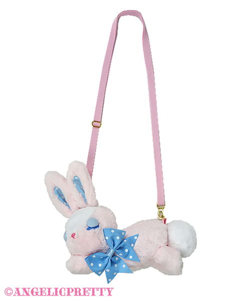 Oyasumi Bunny Doll Pouch - Pink