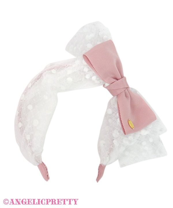 Oyobare Ribbon Headbow - Pink