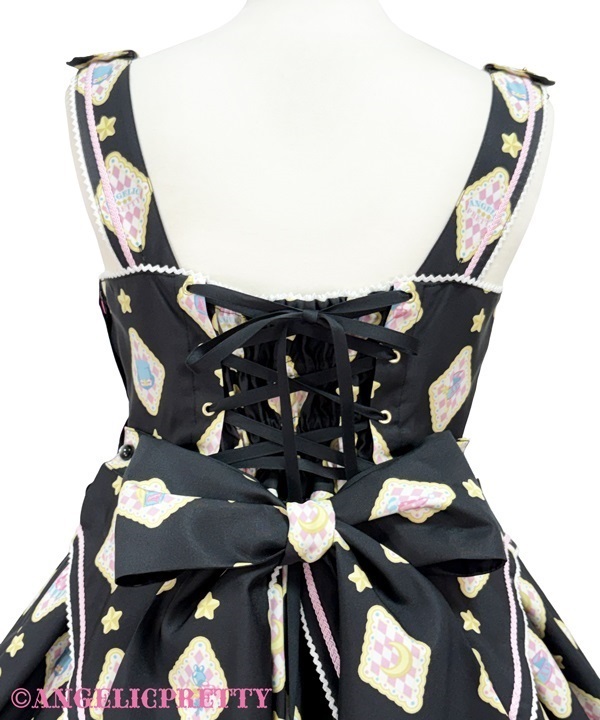 Pastel Toys Theater Collar Jumperskirt - Pink [262PJ08-020726-pk