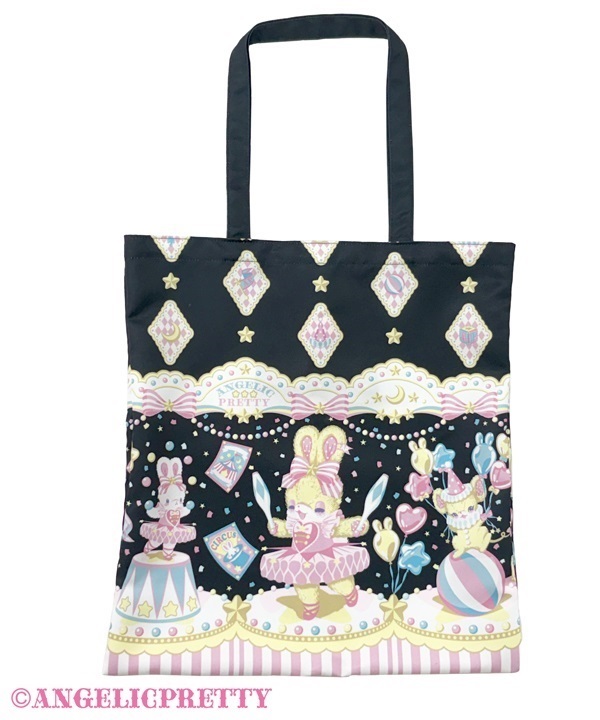 Pastel Toys Theater Tote Bag - Black