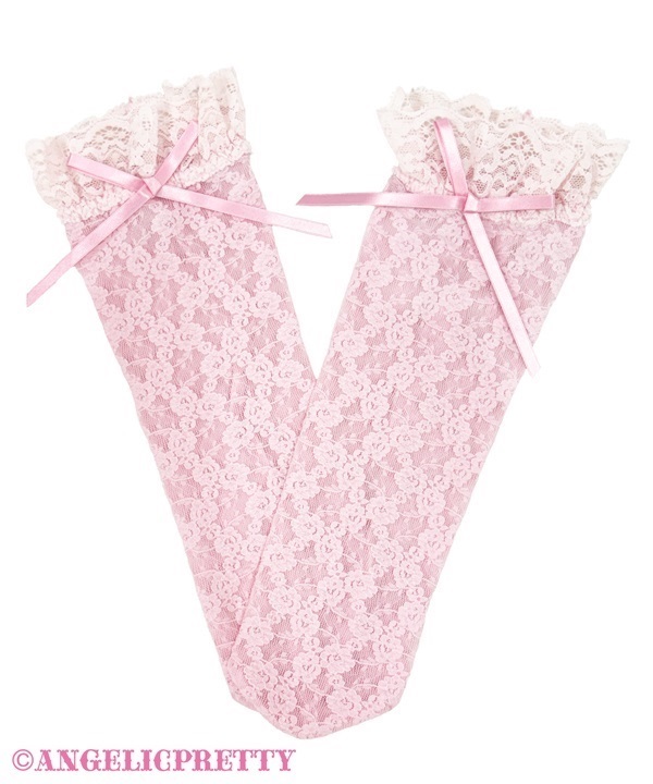 Petit Garden Crew Socks - Pink
