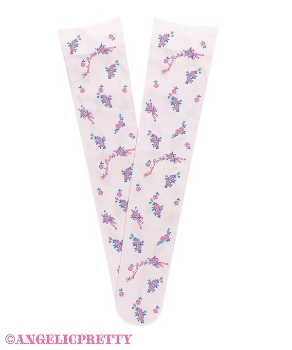 Petit Rose Over Knee - Pink