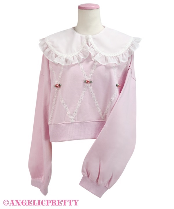 Petit Rose Pullover - Pink