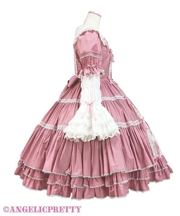 Poupee de Reve Dress Set - Deep Pink
