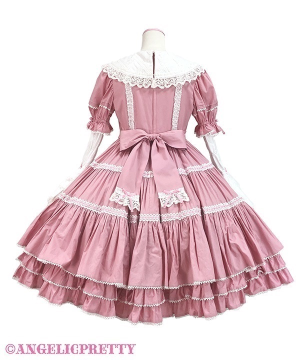 Poupee de Reve Dress Set - Deep Pink