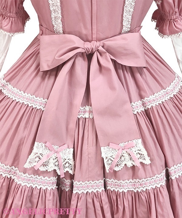 Poupee de Reve Dress Set - Deep Pink
