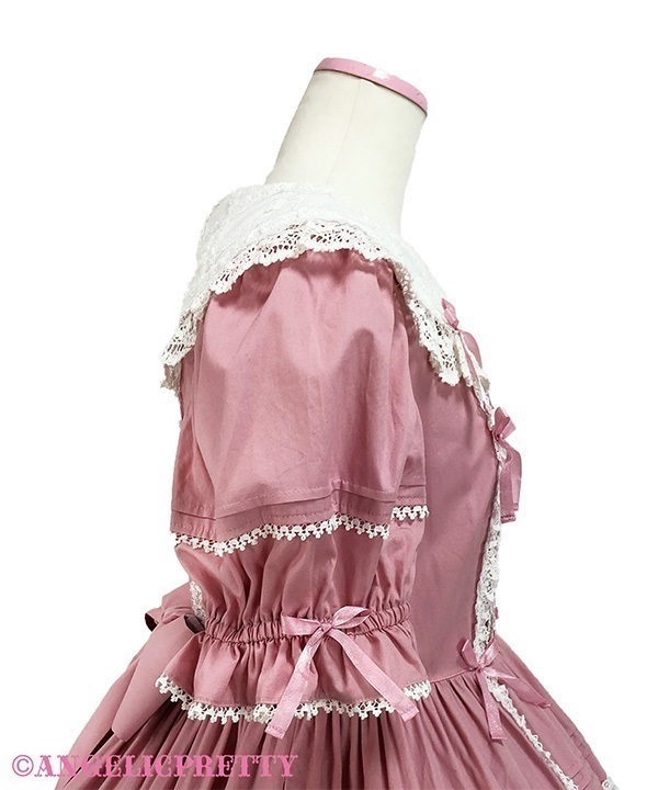 Poupee de Reve Dress Set - Deep Pink