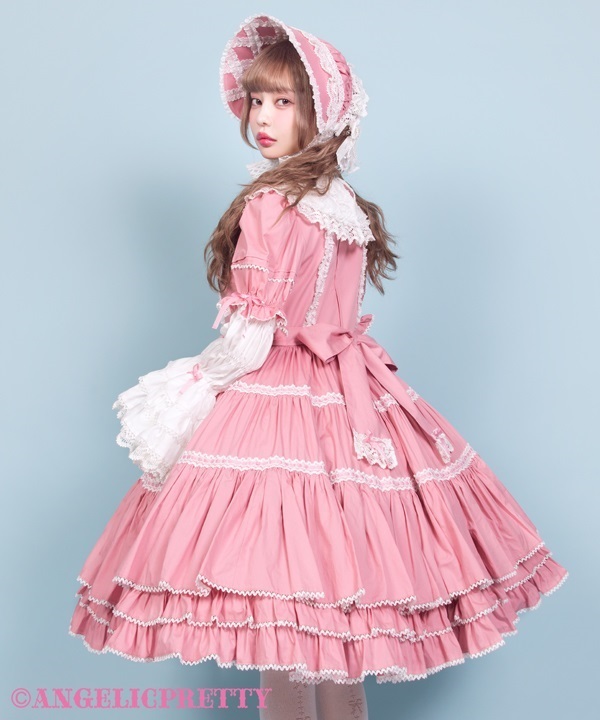 Poupee de Reve Dress Set - Deep Pink
