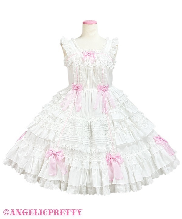 Poupee de reve Jumperskirt - White