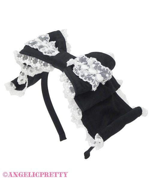 Pretty Kururin Headbow - Black