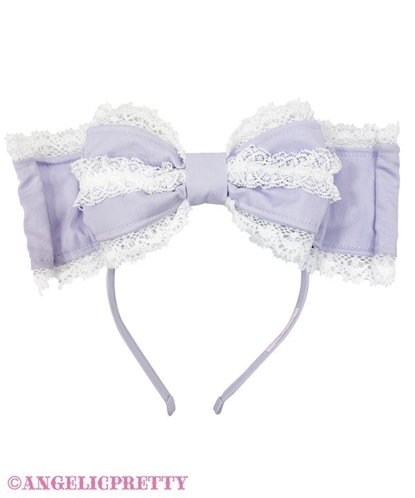 Pretty Kururin Headbow - Lavender