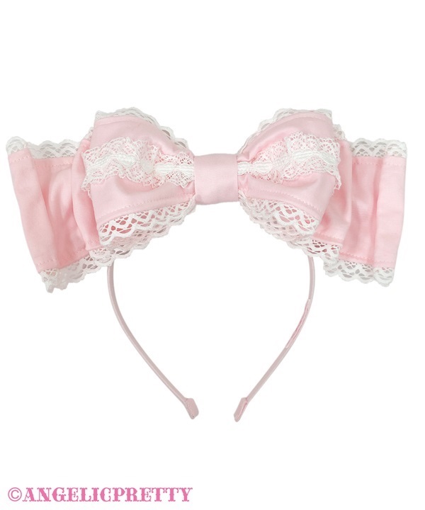 Pretty Kururin Headbow - Pink