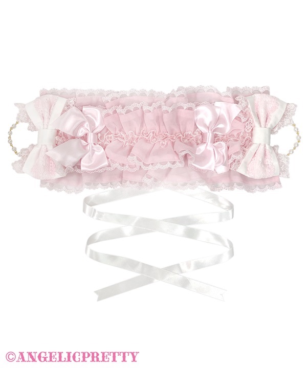 Princess in Love Headdress - White x Pink