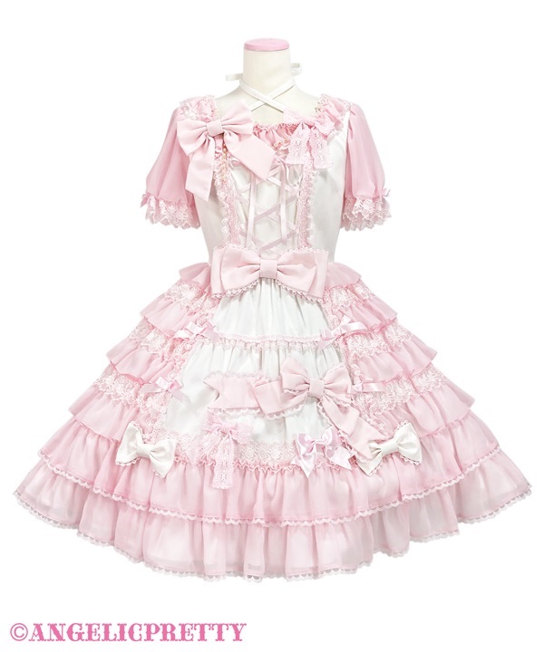 Princess in Love One Piece - White x Pink