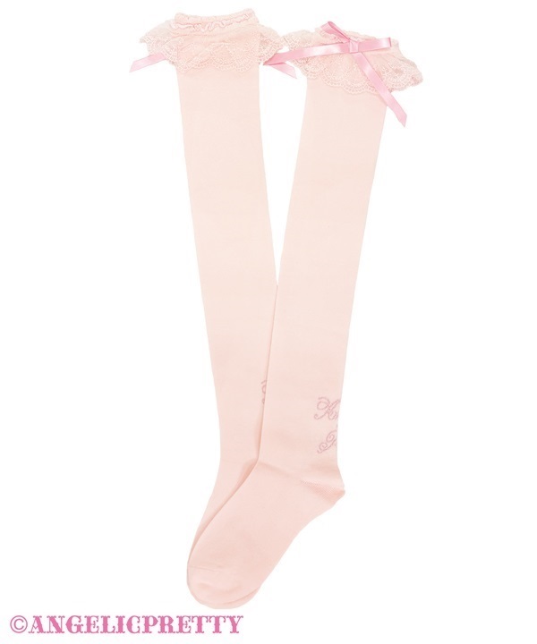 Princess Logo Over Knee - Pink